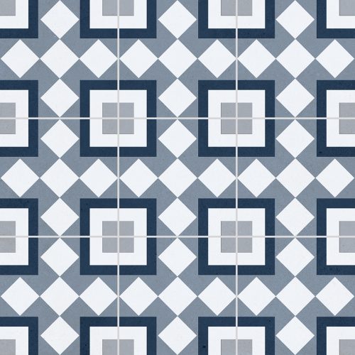 Pre-cut Bristol Blue 60x60 Matt